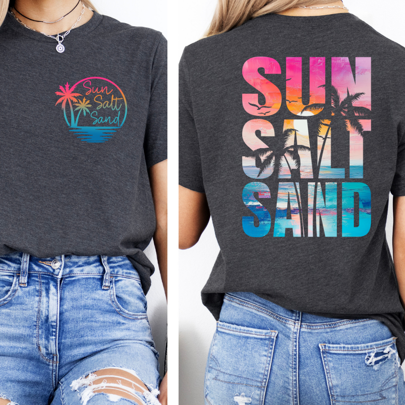 Colorful Sun Salt and Sand with pocket