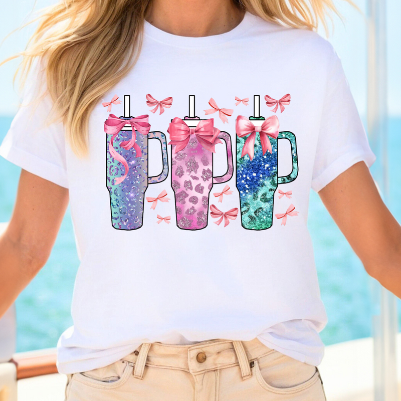 Tumblers with Bows
