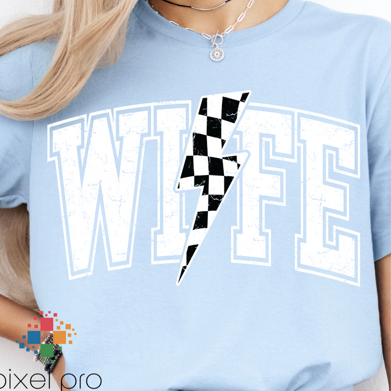 Wife with Checkered Bolt