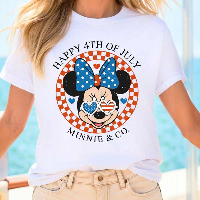 4th of July Girl Mouse