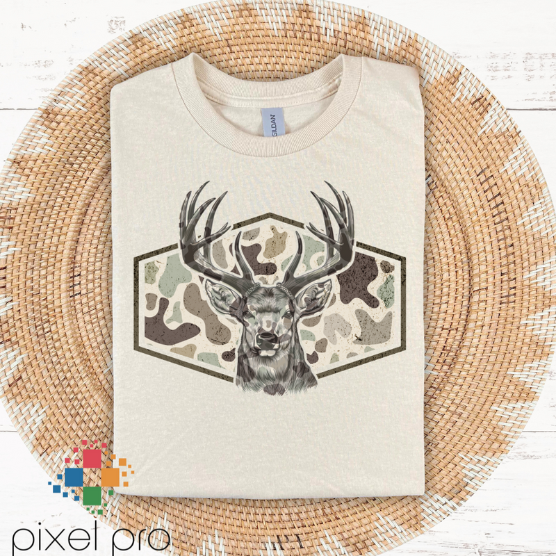 Camo Deer Patch