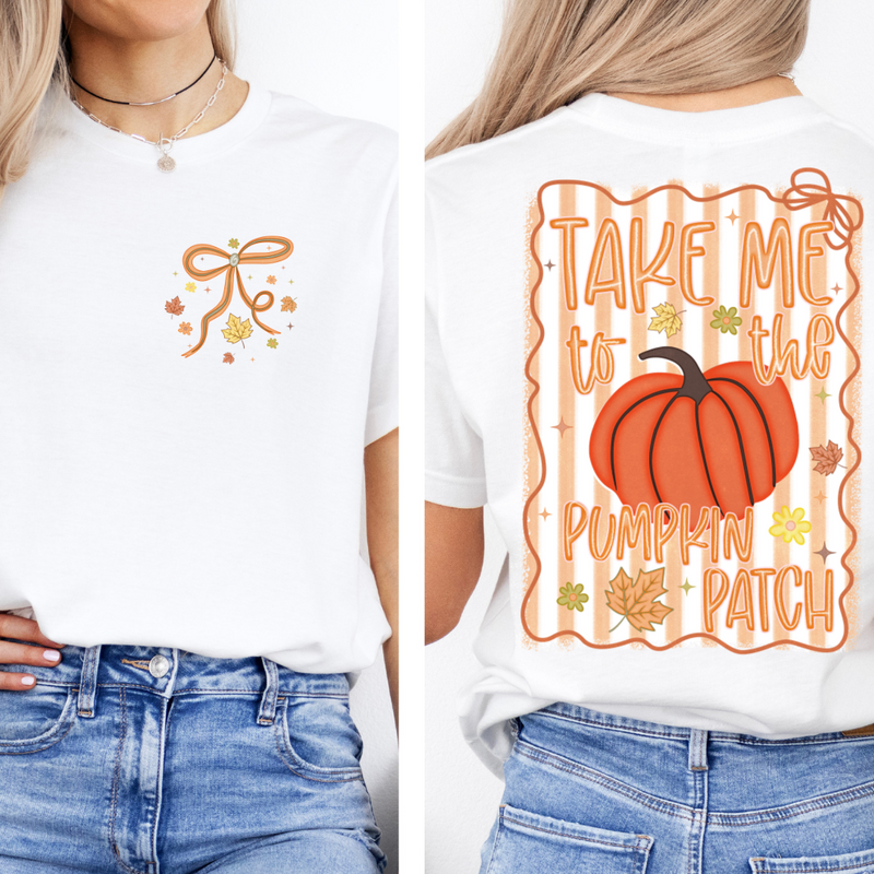 Take Me To The Pumpkin Patch with pocket