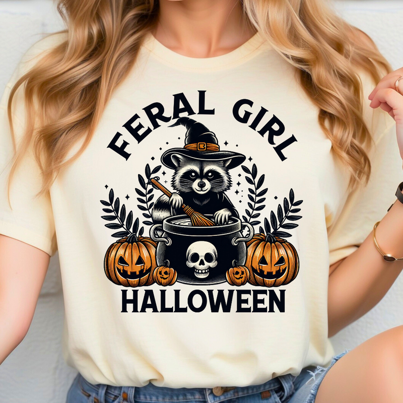 Feral Girl Halloween