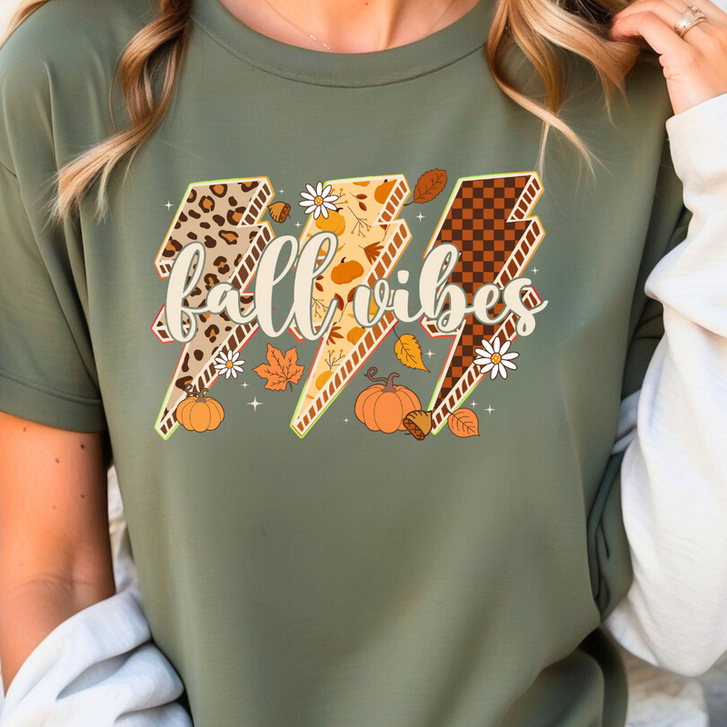 Fall Vibes on Lightning Bolts