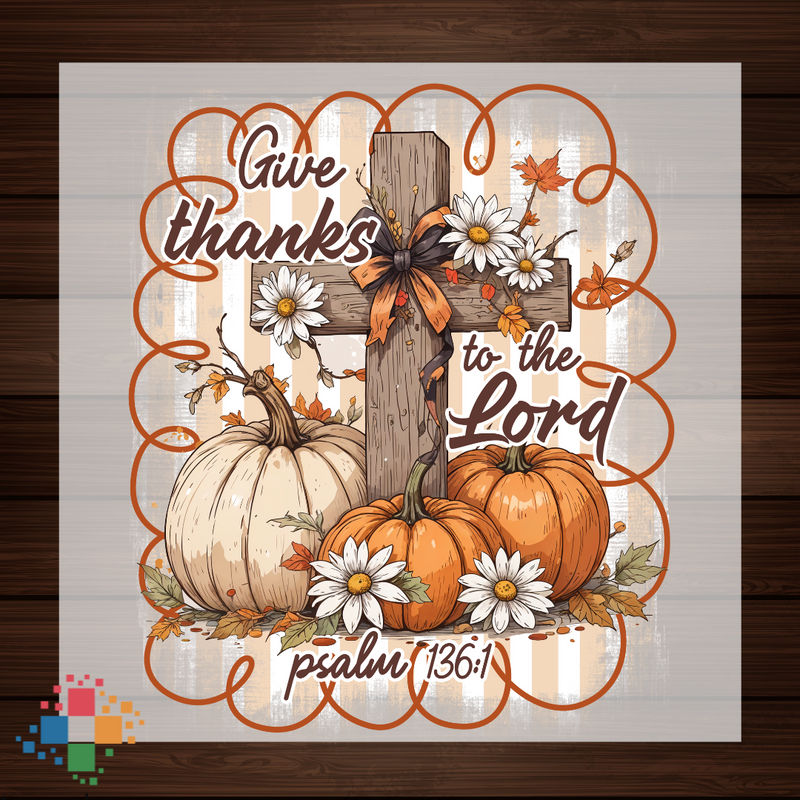 Fall Give Thanks To The Lord