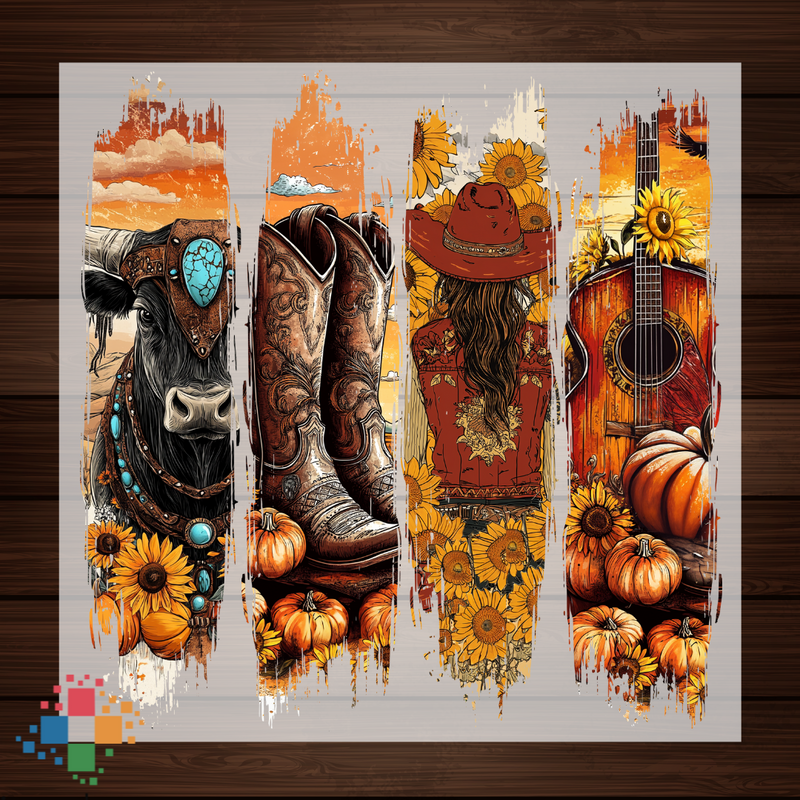 Fall Western Scene