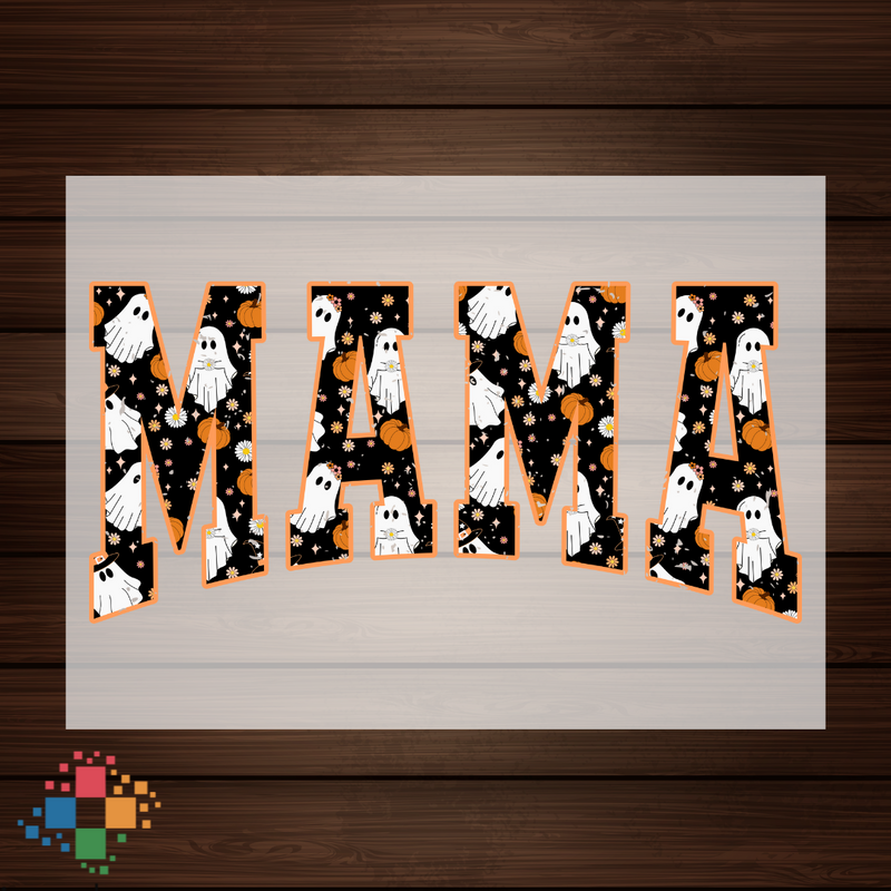 Orange Halloween Mama
