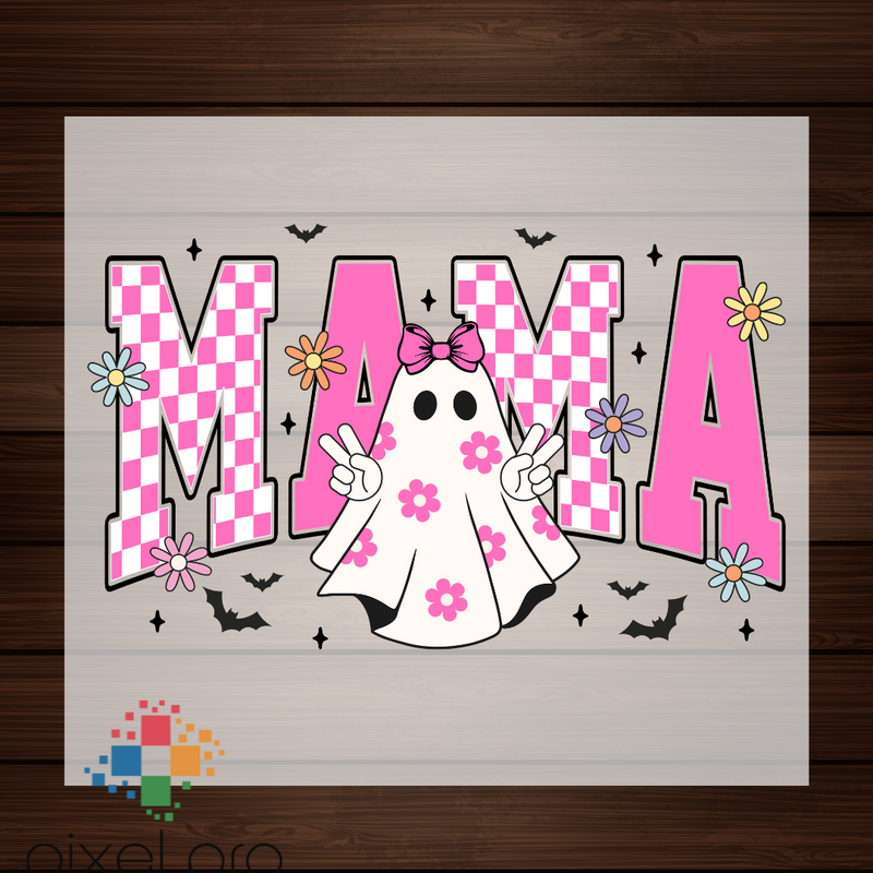 Pink Ghost Mama