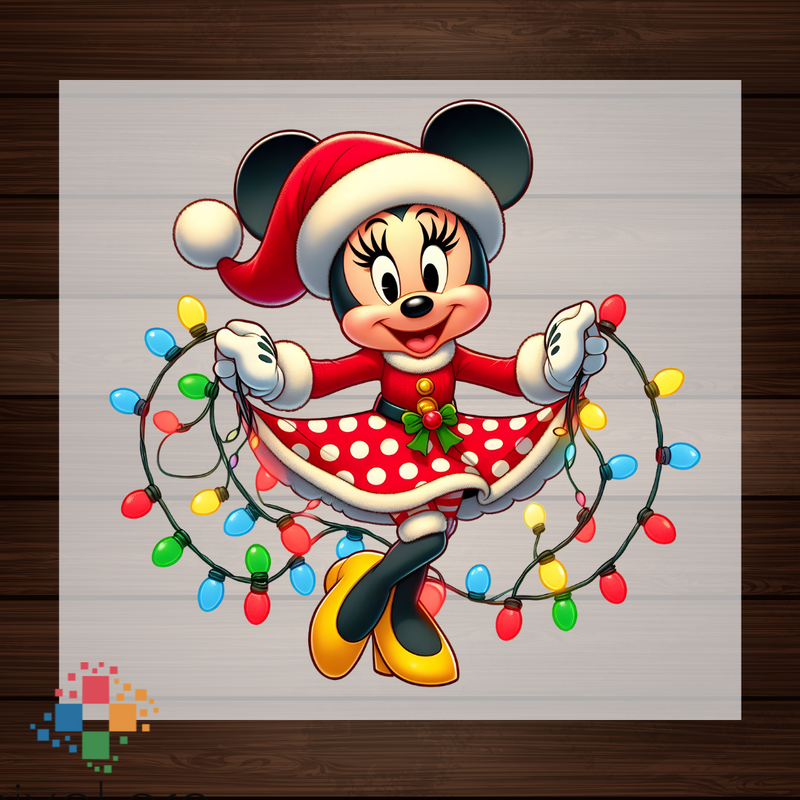 Girl Mouse with Lights