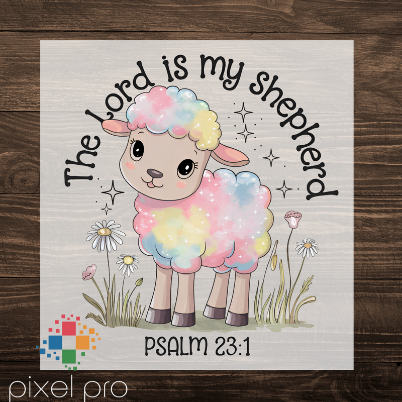 The Lord is my Shepherd with Lamb