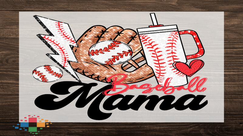 Baseball Mama with Tumbler