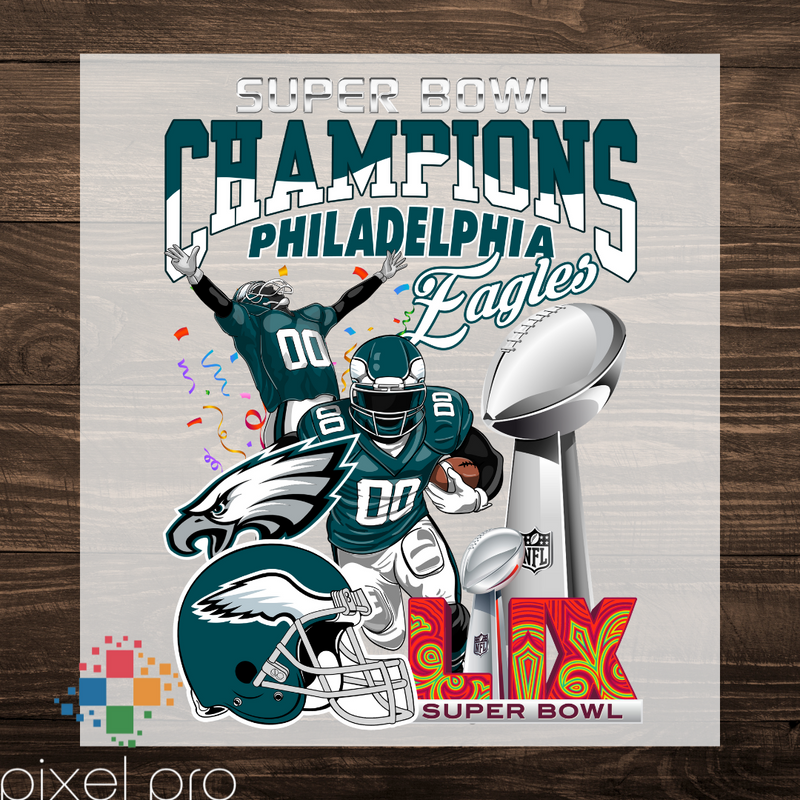 Eagles Champs LIX colored