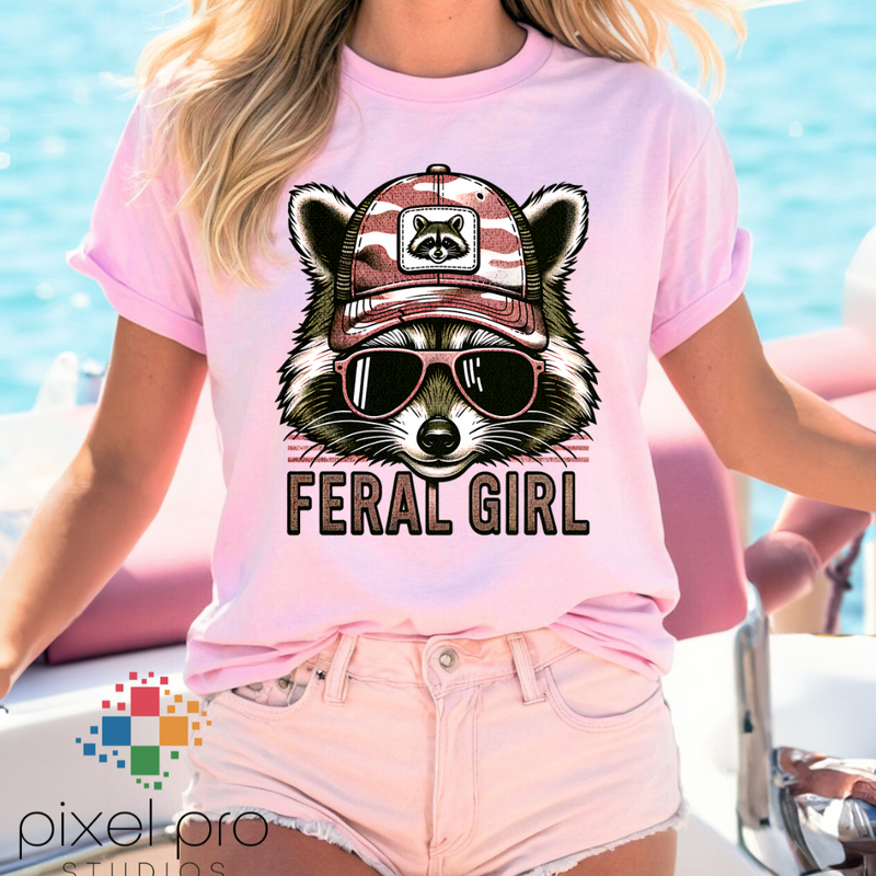 Feral Girl Raccoon