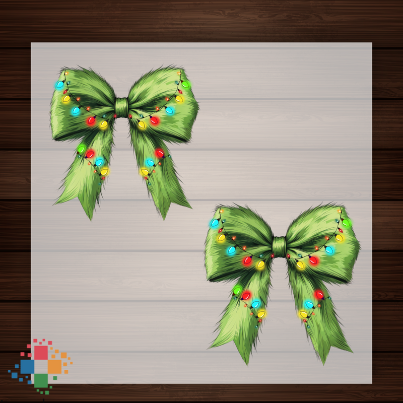 Green Guy Side Bows (set of 2)