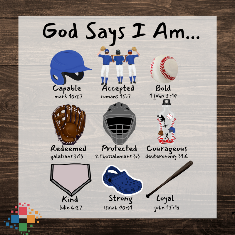 God Says I Am...Baseball