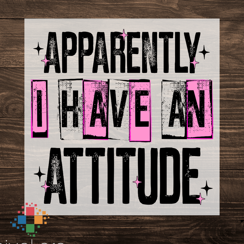 Apparently I Have An Attitude