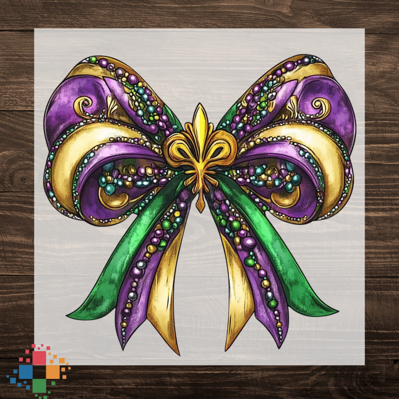 Mardi Gras Bow