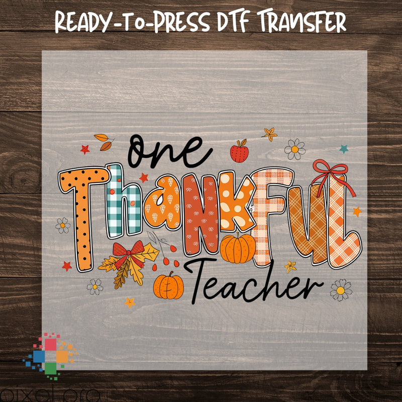 Fall One Thankful Teacher
