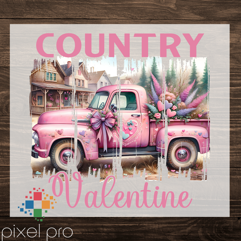 Pink Country Valentine