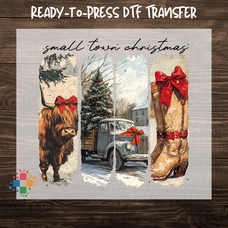 Vintage Small Town Christmas