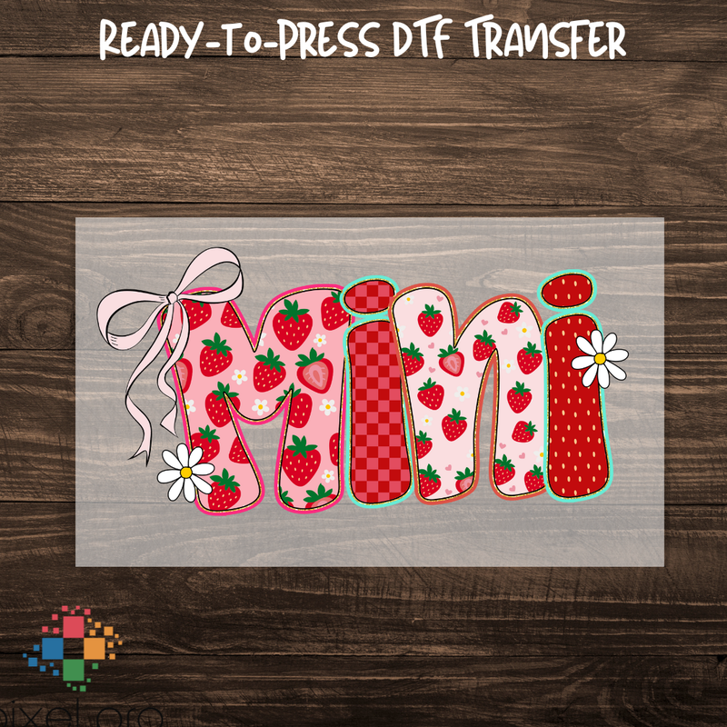 Strawberry Mini with Bows