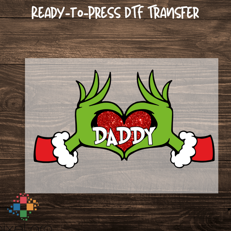 Daddy Green Guy Hands