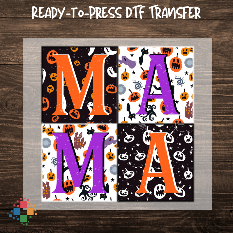 Halloween Mama Square