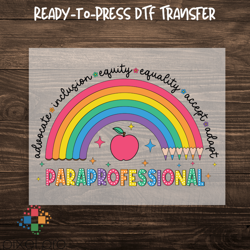 Para Professional with Rainbow