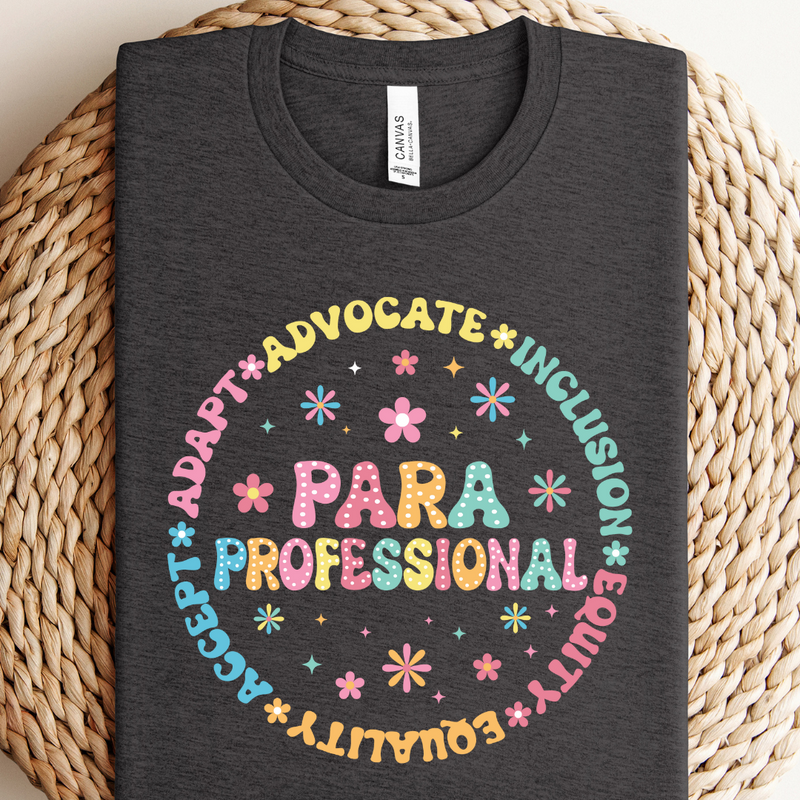 Para Professional with Flowers