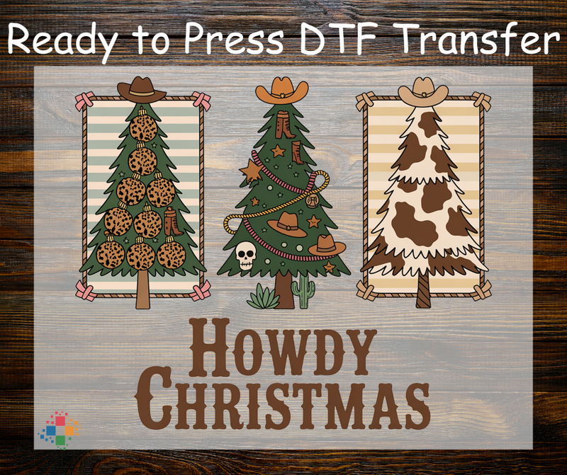 Howdy Christmas Boxes with Trees