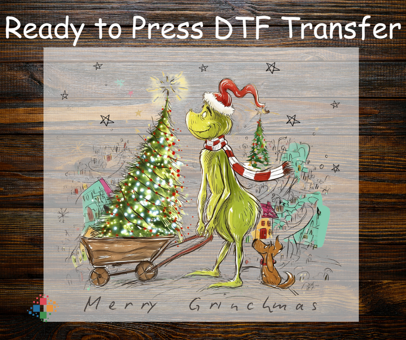 Retro Merry Grinchmas