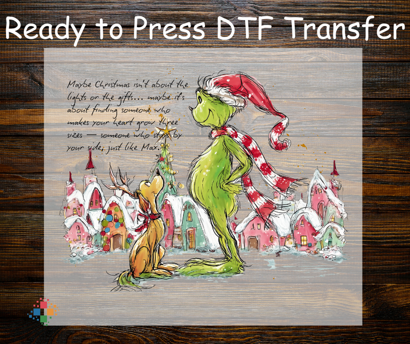 Retro Grinch and Max