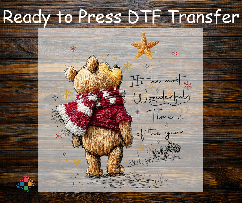 Vintage Christmas Bear