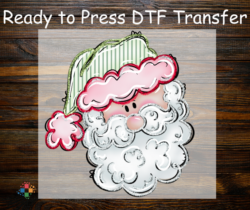 Painted Preppy Santa