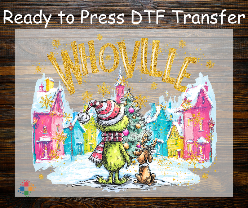 Colorful Whoville Town