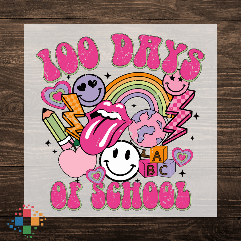 Retro 100 Days of School