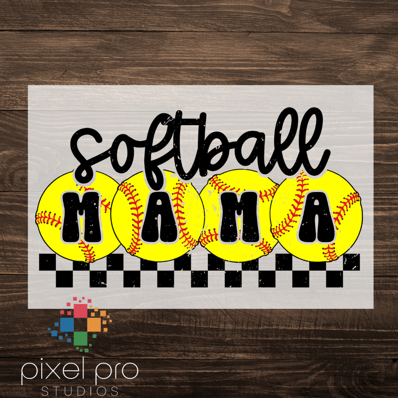 Softball Mama on Ball